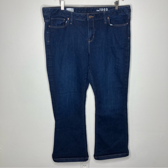 Gap Long & lean trouser jeans size 35R - Picture 1 of 7